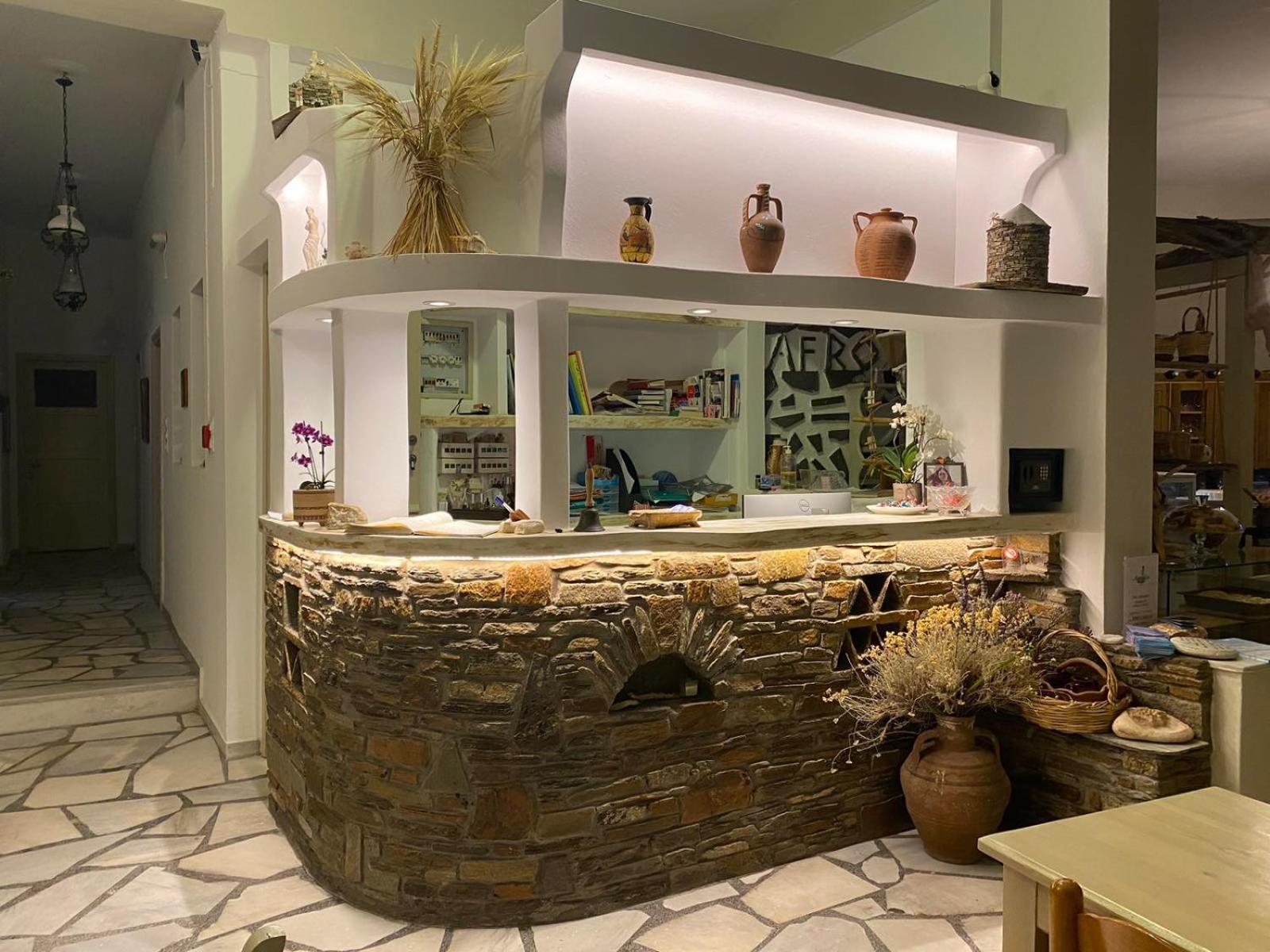Afrodite Hotel Tinos Exterior foto